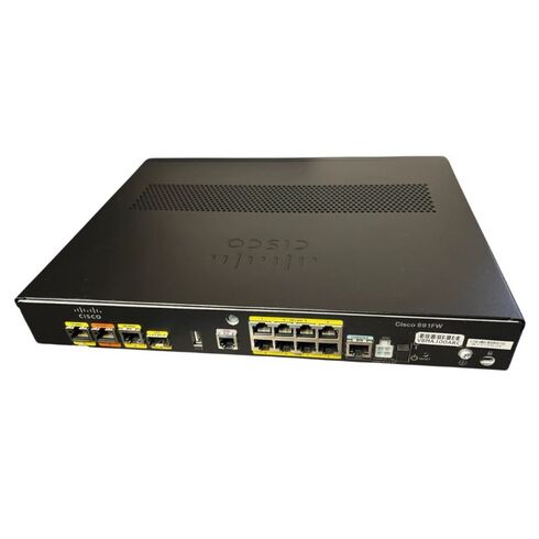 Cisco C891FW-A-K9 890 Series 8 Ports Gigabit Ethernet Router