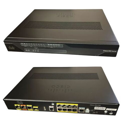 Cisco C891FW-A-K9 890 Series 8 Ports Wireless Router