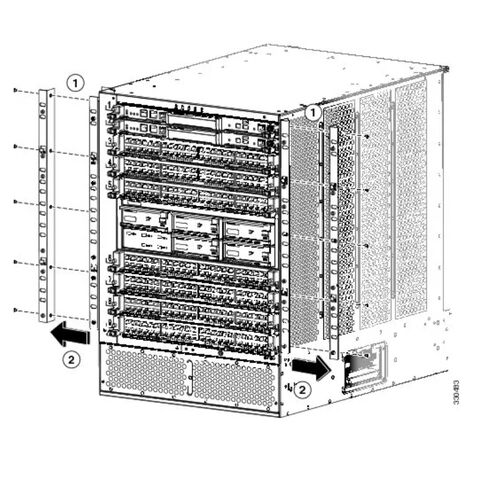 Cisco N7K-C7009-BUN2-P2 Layer 3 Switch Chassis