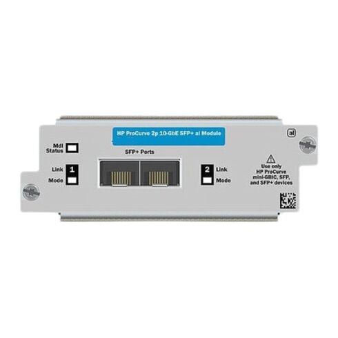 JC092B HPE 10GBE 2 Port Expansion ModuleJC092B HPE 2 Ports SFP+ Expansion ModuleJC092B HPE 2 Ports SFP+ Expansion Module