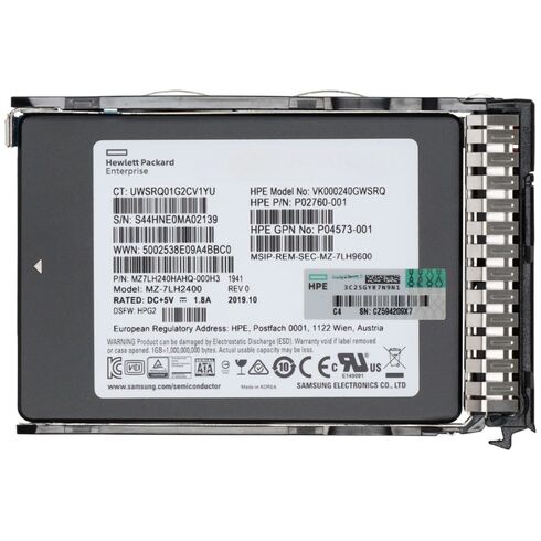 P02763-003 HPE Hot Swap Mixed Use SSD