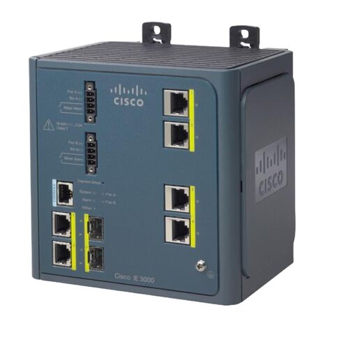 IE-3000-4TC Cisco 6 Ports Ethernet Switch