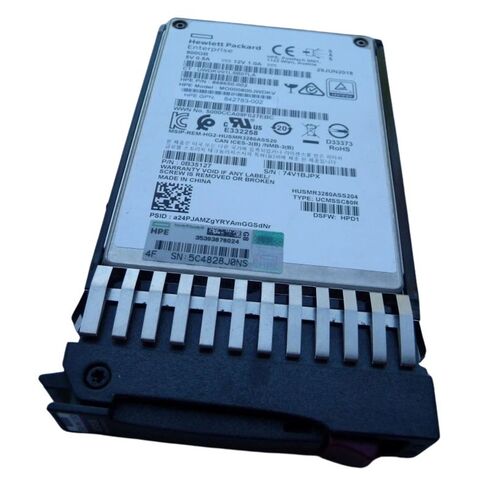 P04543-X21 HPE 800GB SAS 12GBPS SC Write Intensive SSDP04543-X21 HPE 800GB SAS 12GBPS DS Write Intensive SSD