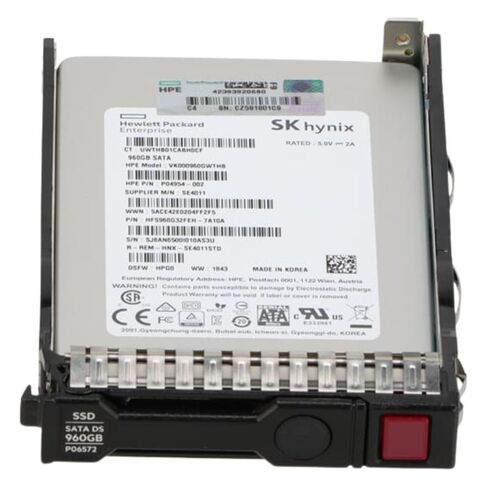 P06196-X21 HPE 960GB SATA 6GBPS Read Intensive SSD