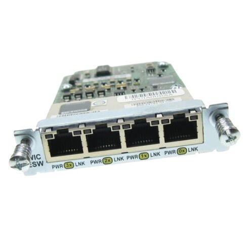 HWIC-4ESW Cisco 4 Ports Ethernet Switch