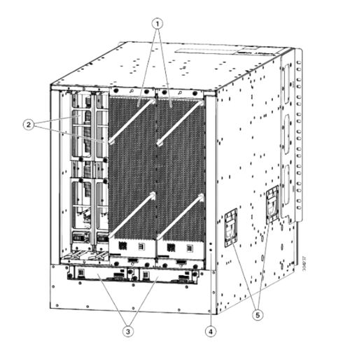 N9K-C9508 Cisco Nexus 9508 8 Line card Slots Chassis