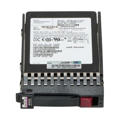 P07442-002 HPE 800GB SAS 12GBPS SSD