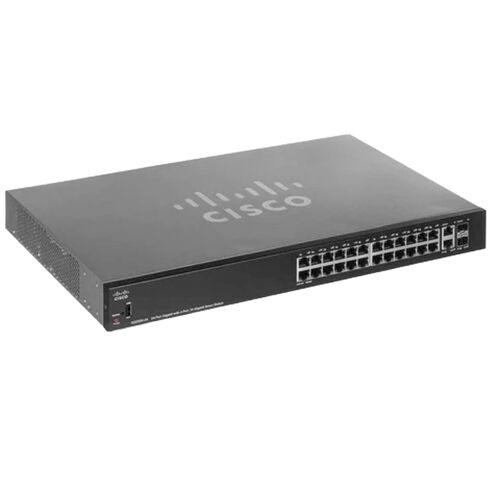 Cisco SG250X-24P-K9-NA 24 Ports Network Switch