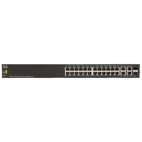 SF300-24PP-K9 Cisco Fast Ethernet Switch