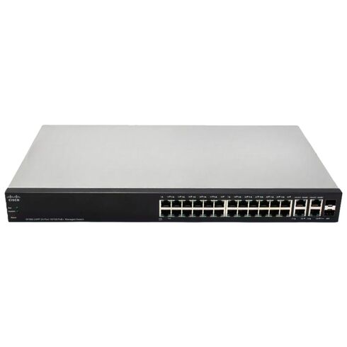 SF300-24PP-K9-NA Cisco 24 Ports Ethernet Switch