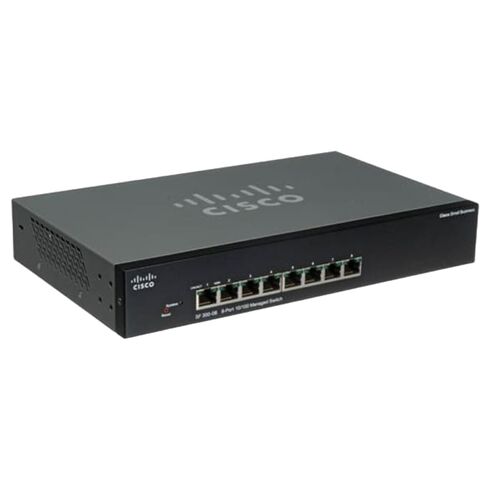 Cisco SF350-08-K9-NA 8 Ports Network Switch