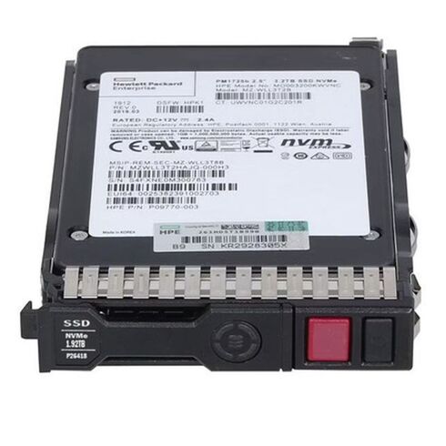 P09769-001 HPE 1.92TB NVMe Solid State Drive
