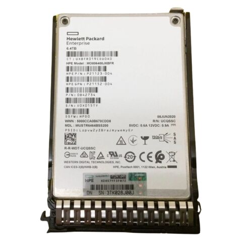 P13703-H21 HPE 12GBPS NVMe 6.4TB SSD