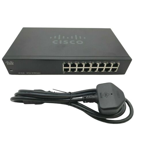 SF100-16-NA Cisco 16 Ports Layer 2 Switch