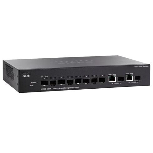 SG300-10SFP-K9-NA Cisco 10 Ports Network Switch