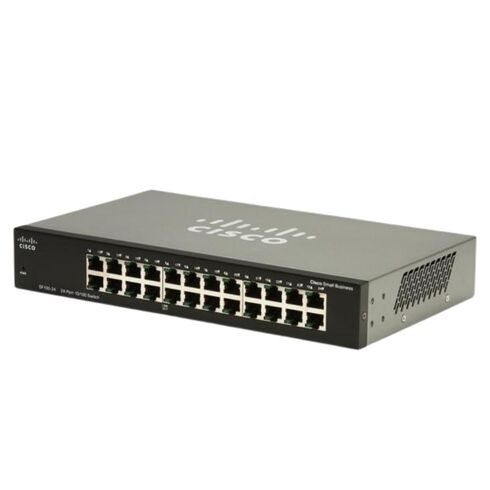Cisco SF100-24-NA 24 Ports Unmanaged Switch