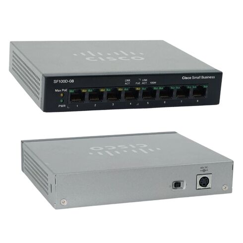 Cisco SF100D-08-NA 8 Ports Layer 2 Switch