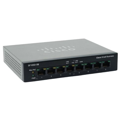 Cisco SF100D-08-NA 8 Ports Switch