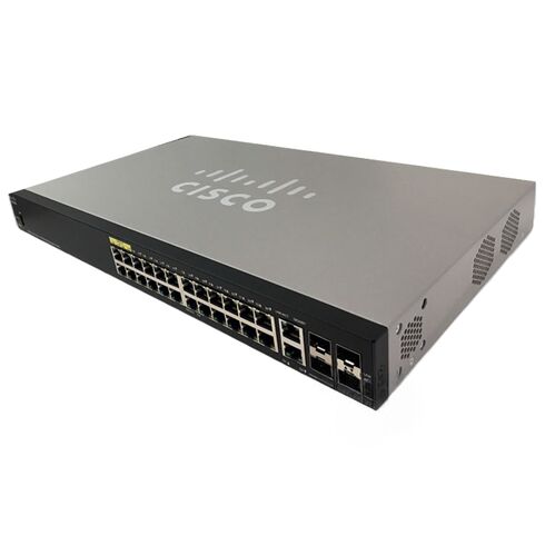 Cisco SF350-24P-K9-NA Managed Layer 3 Switch