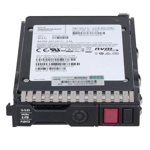 P09770-004 HPE 6.4TB NVMe 2.5 Inch SSD