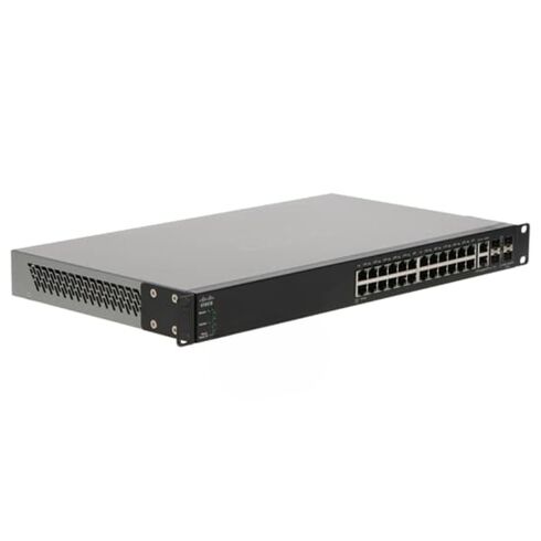 Cisco SF500-24MP-K9-NA Layer 3 Ethernet Switch