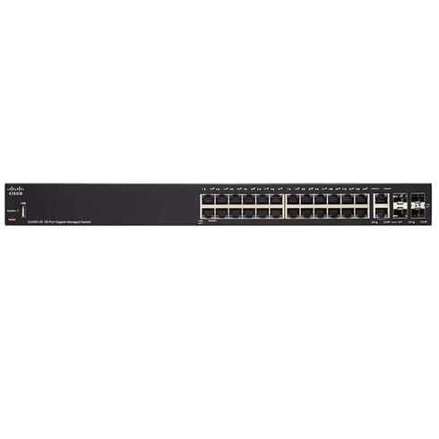 Cisco SG350-28MP-K9 350 Series Network Switch