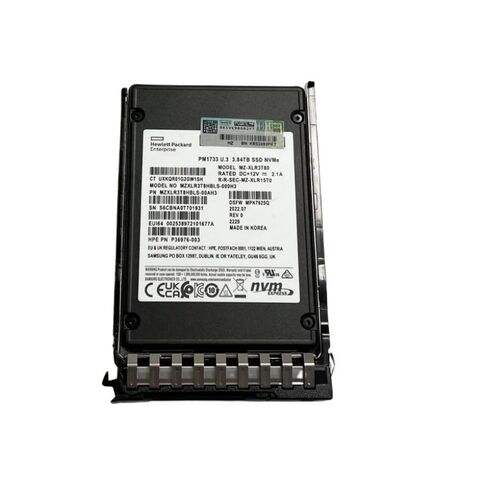 HPE P10654-001 3.84TB NVMe SFF TLC SSD