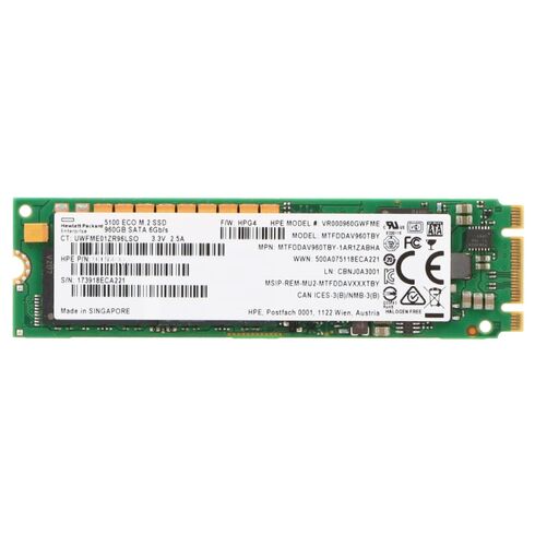 HPE P19892-H21 M.2 2280 960GB SATA SSD