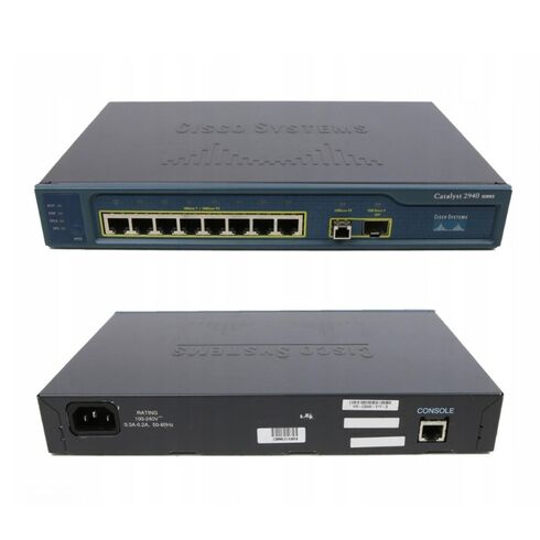 WS-C2940-8TT-S Cisco 8 Ports Ethernet Switch