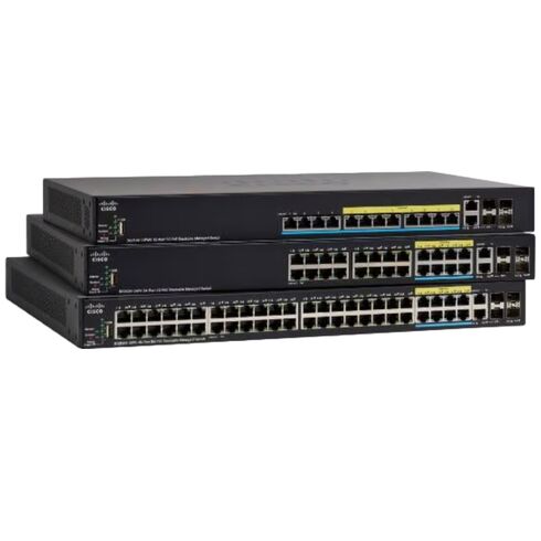 SG350X-24MP-K9 Cisco Layer 3 Network Switch