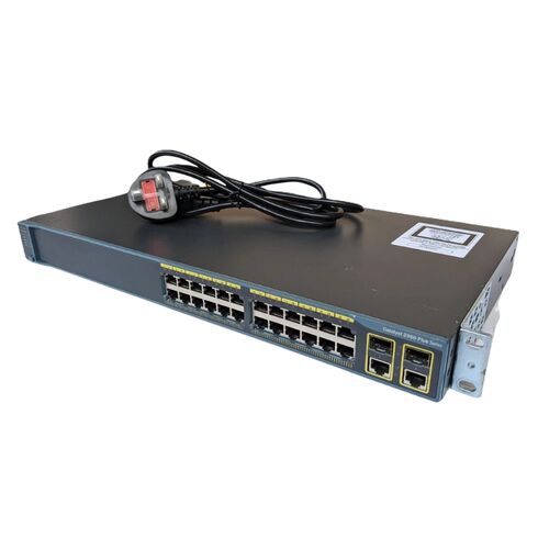 WS-C2960+24TC-L Cisco 24 Ports Switch