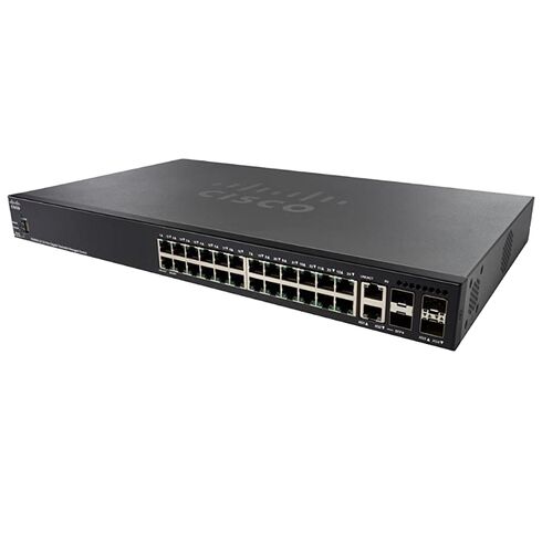 Cisco SG350X-24MP-K9-NA 24 Ports Network Switch