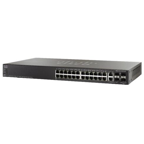 Cisco SG350X-24P-K9-NA 24 Ports Network Switch