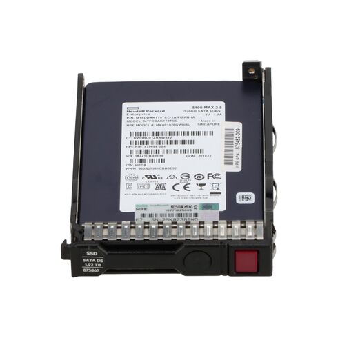 HPE P23487-X21 1.92TB SATA 6GBPS TLC SFF Hot Swap SSD