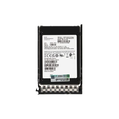 P22589-001 HPE 7.68TB SAS SC TLC SFF Hot plug SSD