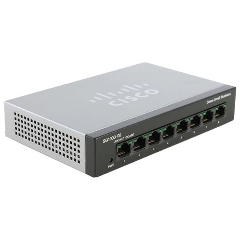SG100D-08-NA Cisco 8 Ports Desktop SwitchSG100D-08-NA Cisco 8 Ports Network Switch