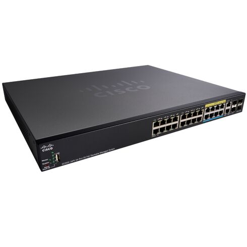 SG350X-24PD-K9-NA Cisco Layer 3 Network Switch