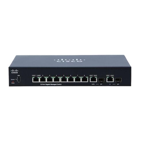 SG350-10P-K9 Cisco 8 Ports Ethernet Switch