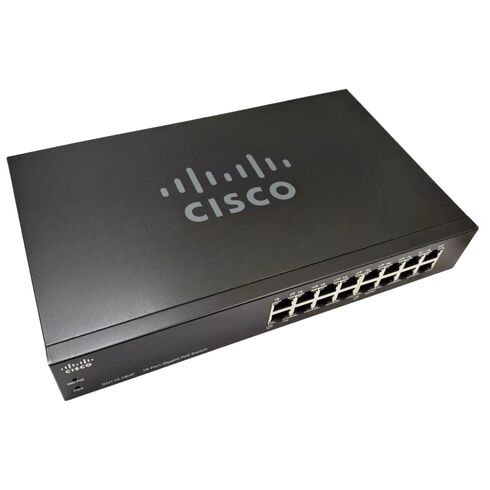 Cisco SG110-16HP 16 Ports Unmanaged Switch