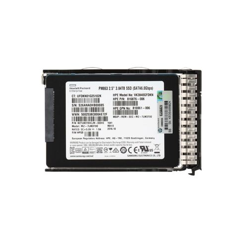 HPE P23491-K21 3.84TB SATA 6GBPS LPC SSD