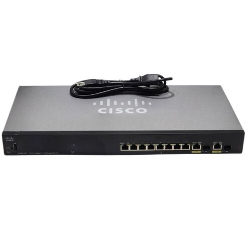 Cisco SG355-10P-K9-NA Layer 3 Network Switch