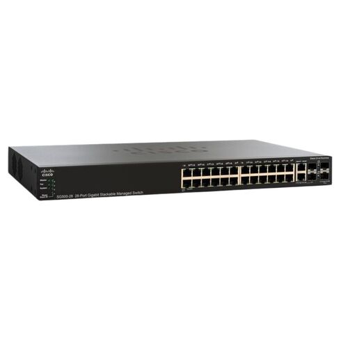 Cisco SG500-28MPP-K9-NA 500 Series Network Switch