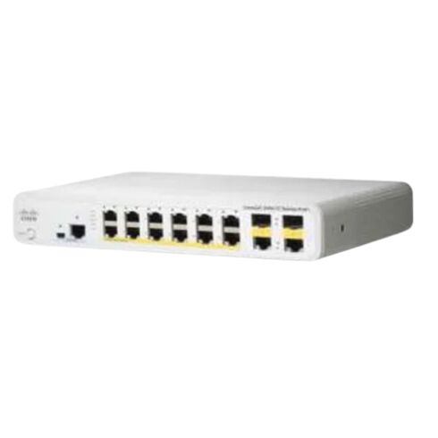 Cisco WS-C2960C-12PC-L 12 Ports Managed Switch