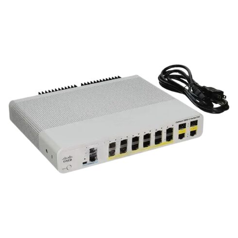 Cisco WS-C2960C-12PC-L 12 Ports SFP Switch