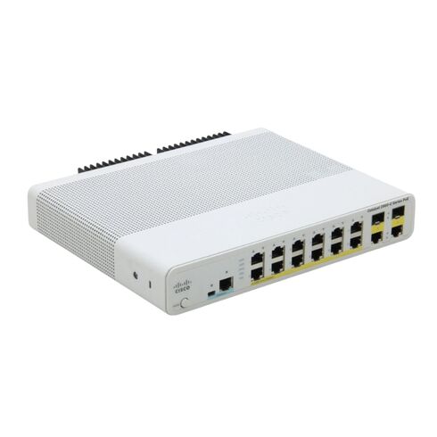 Cisco WS-C2960C-12PC-L 12 Ports Switch