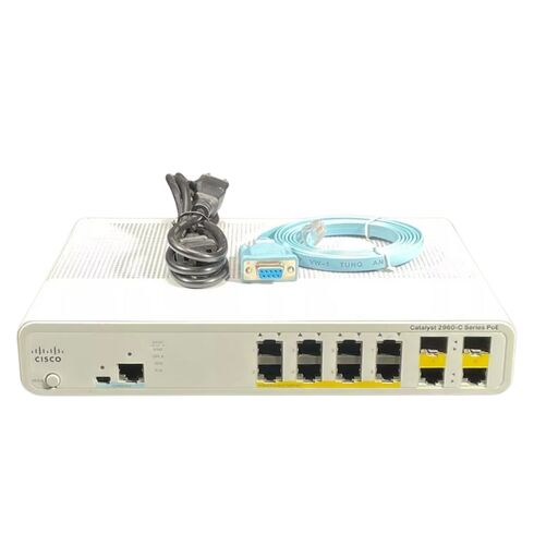 Cisco WS-C2960C-8TC-L 8 Ports Switch