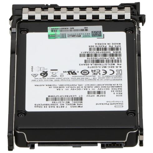 HPE P37003-K21 2.5Inch 7.68TB SSD