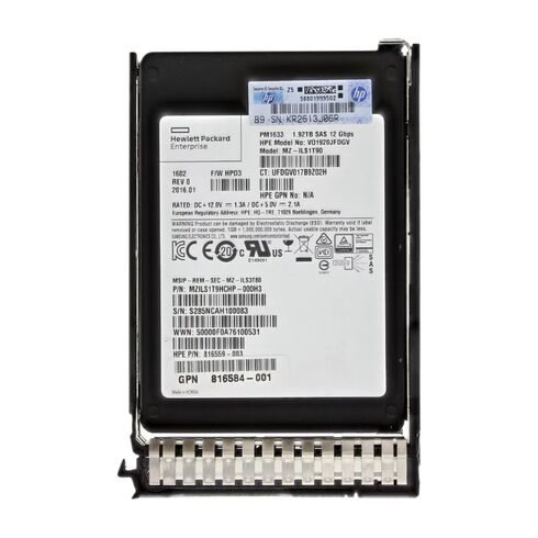 HPE P37072-001 Read Intensive SSD
