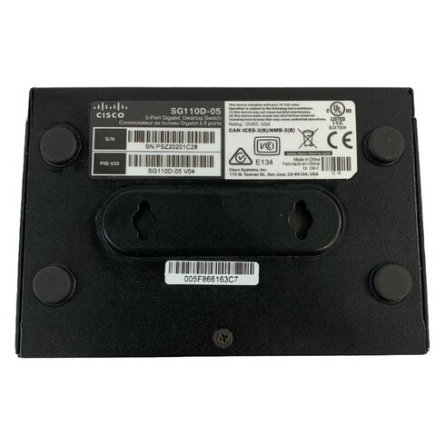 SG110D-05 Cisco 5 Ports Unmanaged Switch