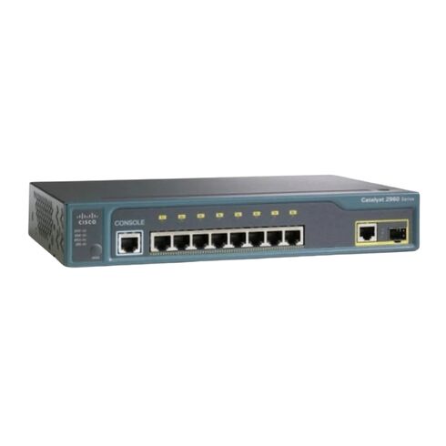 WS-C2960-8TC-S Cisco 8-Ports Managed Switch